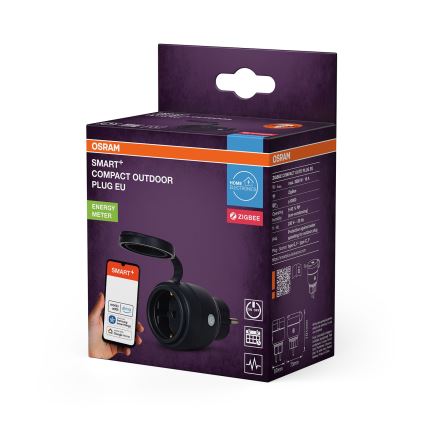 Osram - Inteligentná vonkajšia zásuvka SMART+ SCHUKO 3680W/230V/16A IP44