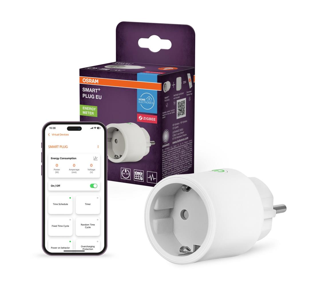 Osram - Inteligentná zásuvka SMART+ SCHUKO 2300W/230V/10A biela 4099854419263