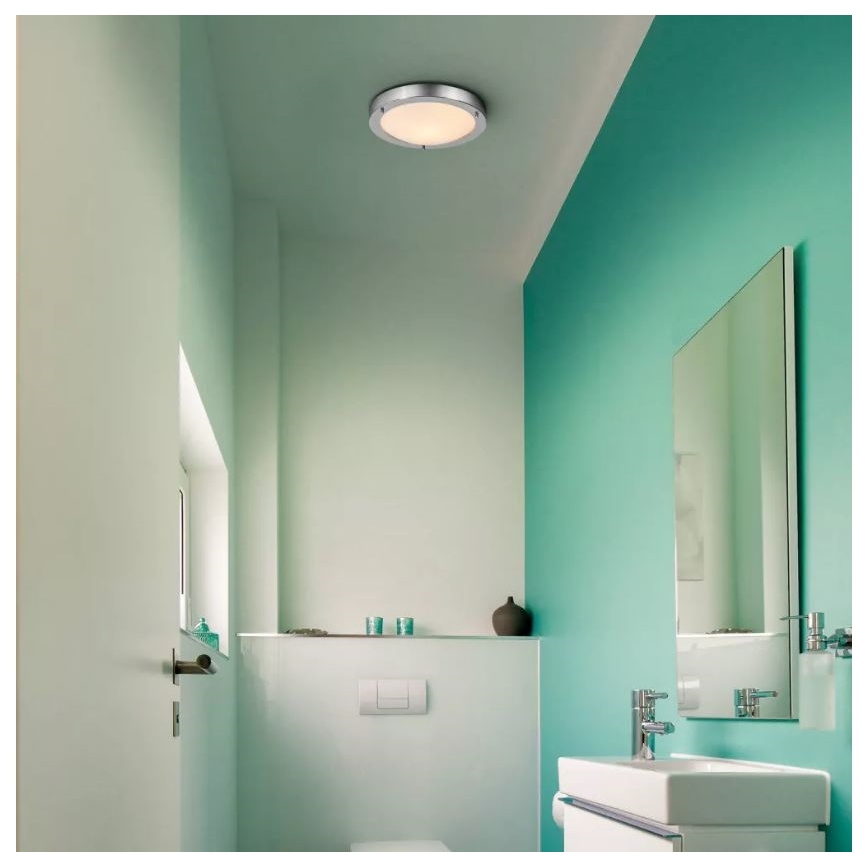 Osram - Kúpeľňové stropné svietidlo BATHROOM CLASSIC 1xE27/15W/230V priemer 31 cm IP44