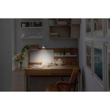 Osram - Lampa s klipom CLIP STEP FLEX 1xGU10/5W/230V biela
