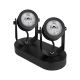 Osram - LED Bodové svietidlo SINGLE 2xGU10/6,1W/230V čierna