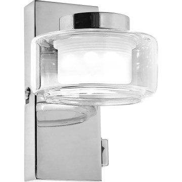 Osram - LED Kúpeľňové nástenné svietidlo ORBIS FLAME LED/5,5W/230V 3000/4000K IP44 lesklý chróm
