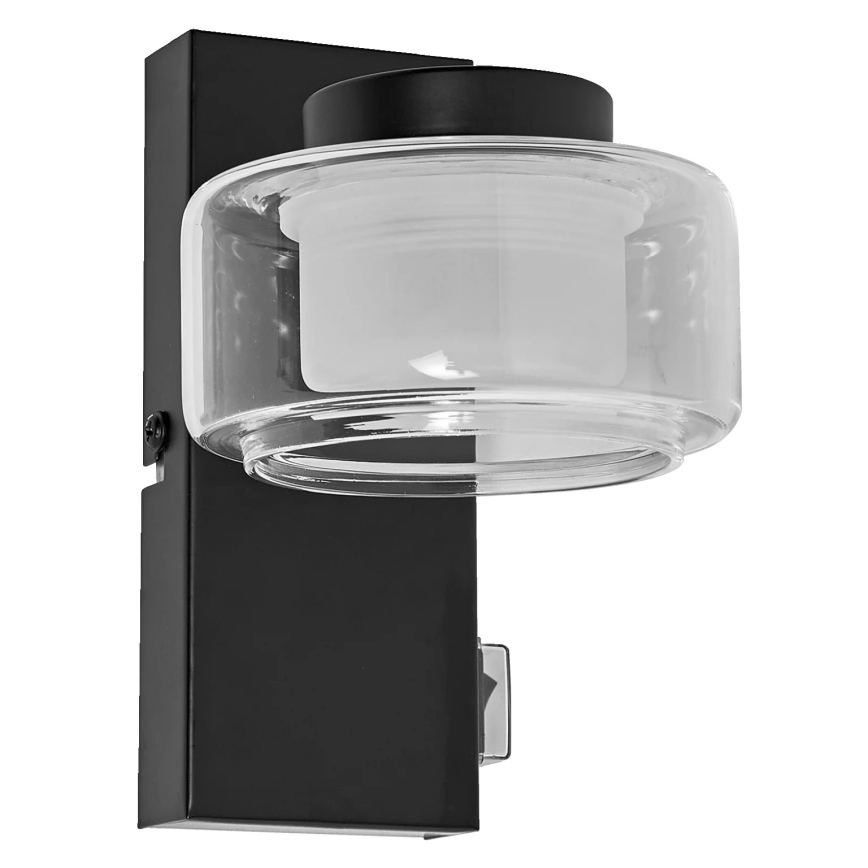 Osram - LED Kúpeľňové nástenné svietidlo ORBIS FLAME LED/5,5W/230V 3000/4000K IP44 čierne