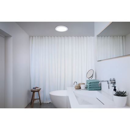 Osram - LED Kúpeľňové stropné svietidlo ORBIS DISC LED/22W/230V 3000/4000K pr. 30 cm IP44 biela