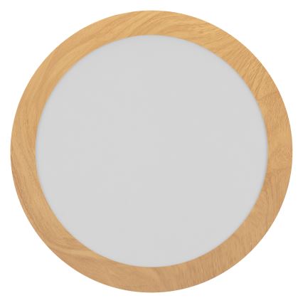 Osram - LED stropné svietidlo do kúpeľne ORBIS DISC LED/22W/230V 3000/4000K priemer 30 cm IP44 hnedá