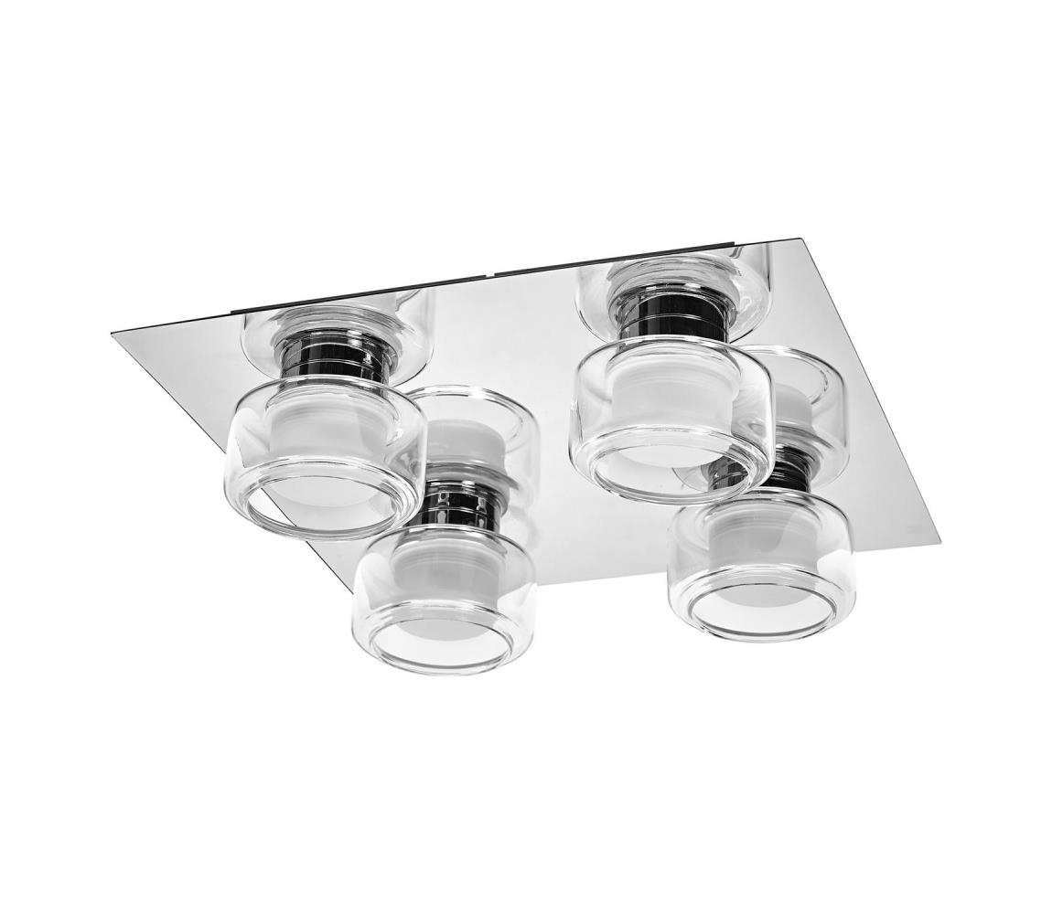 Osram - LED Kúpeľňové stropné svietidlo ORBIS FLAME 4xLED/5,5W/230V IP44 chróm 4099854447969