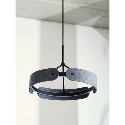 Osram - LED luster na lanku DECOR CURVE LED/33W/230V sivá