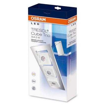 Osram - LED Luster TRESOL 3xLED/4,5W/230V