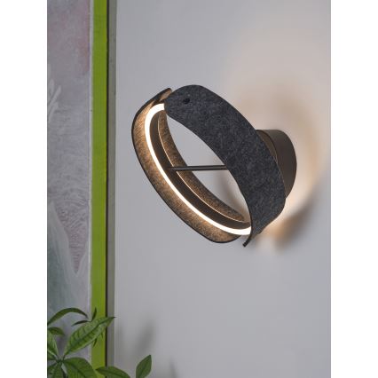 Osram - LED Nástenné svietidlo DECOR CURVE LED/20W/230V sivé