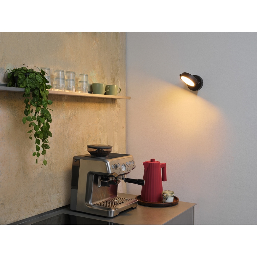 Osram - LED Nástenné svietidlo DECOR PUCK LED/11W/230V čierne