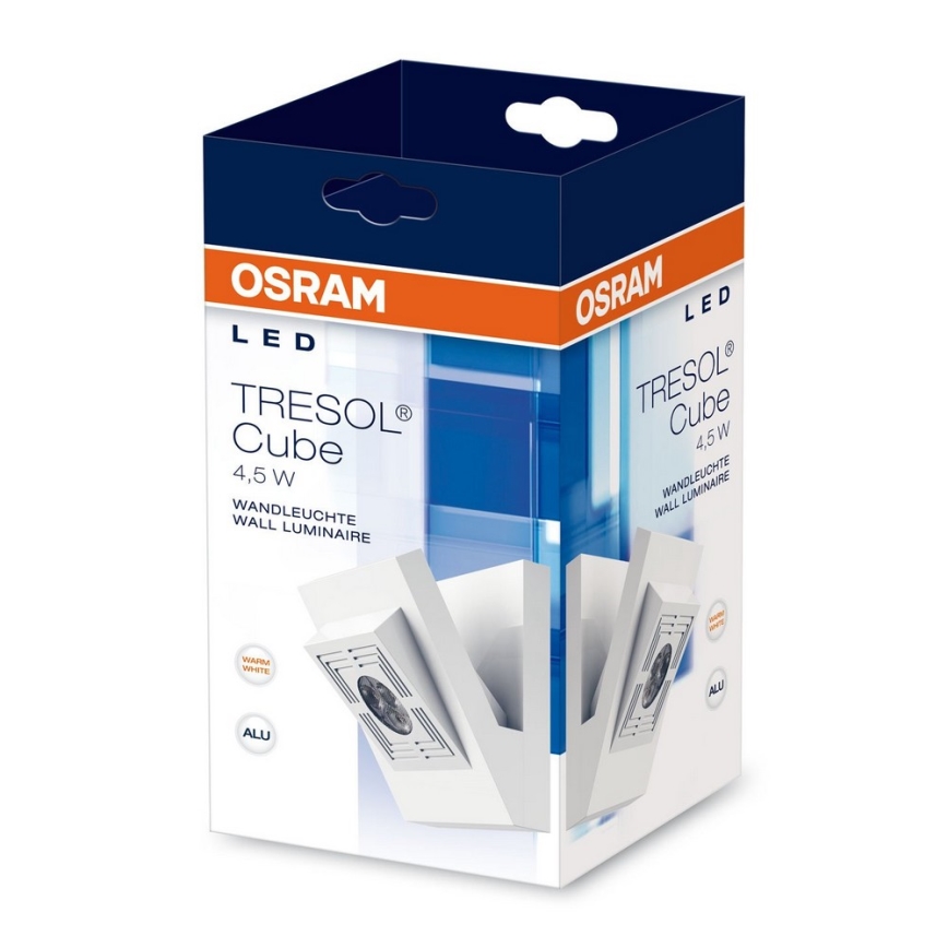Osram - LED Nástenné svietidlo TRESOL LED/4,5W/230V biela