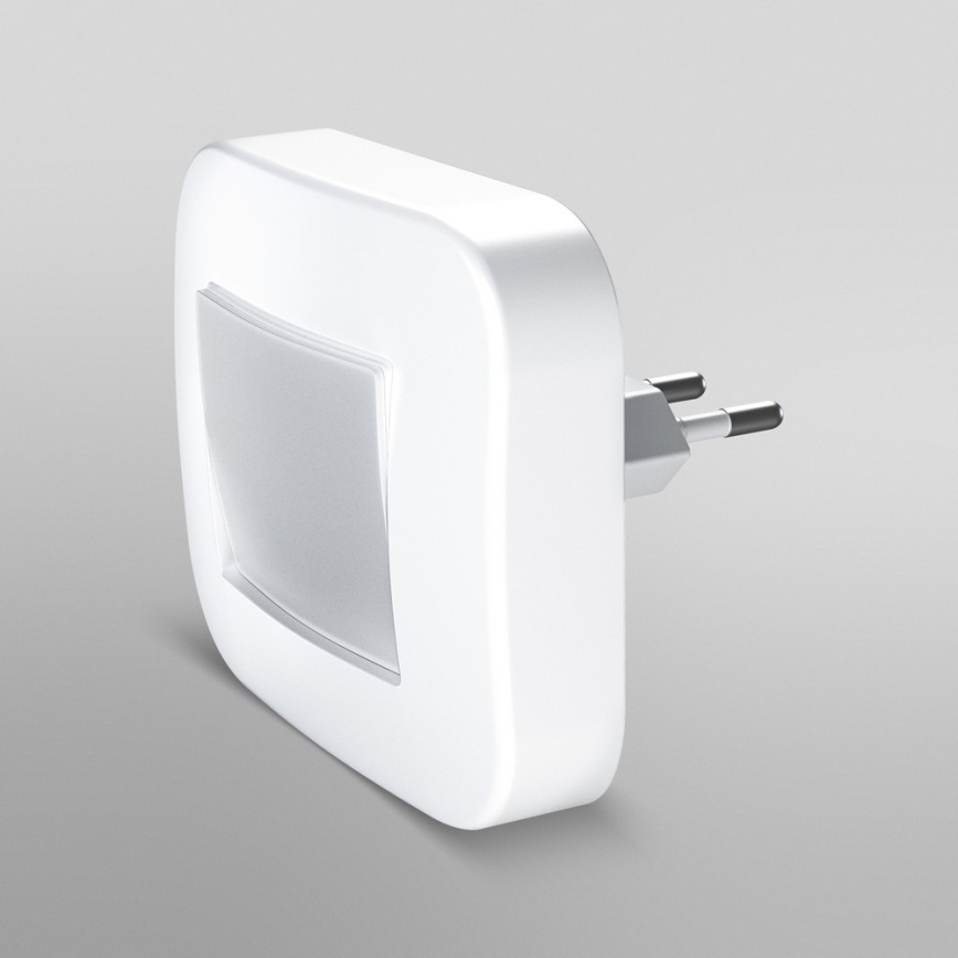 Osram - LED nočné svetlo s čidlom súmraku LUNETTA LED/0,2W/230V