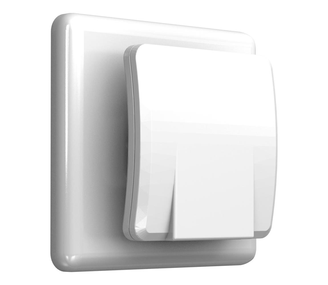 Osram - LED Nočné svetlo s čidlom súmraku LUNETTA LED/0,3W/230V biela 4099854530678