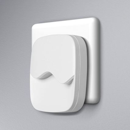 Osram - LED nočné svietidlo do zásuvky so senzorom súmraku LUNETTA LED/0,5W/230V