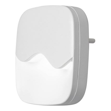 Osram - LED nočné svietidlo do zásuvky so senzorom súmraku LUNETTA LED/0,5W/230V