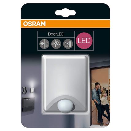 Osram - LED Orientačné svietidlo so senzorom DOORLED LED/1,1W/4xAA IP54