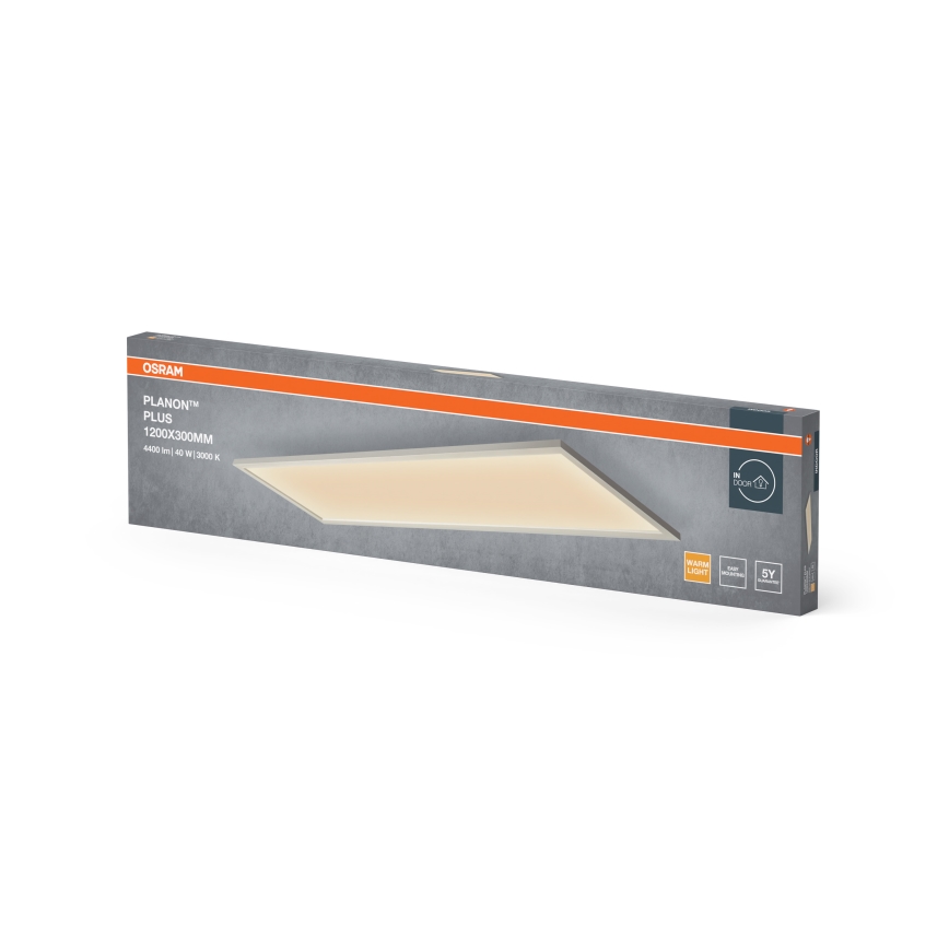 Osram - LED panel prisadený PLANON LED/40W/230V 3000K 30x120 cm biela