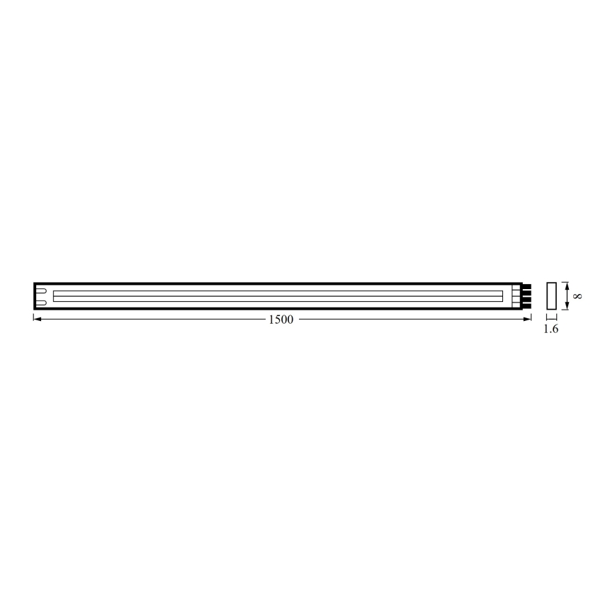 Osram - LED pás FLEX COB 1,5m LED/7,5W/230V