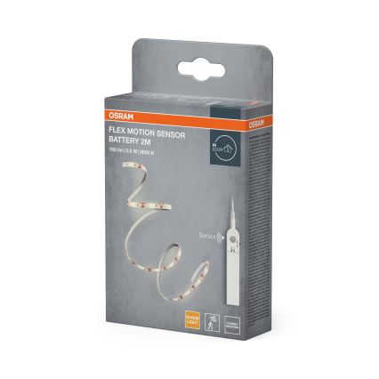 Osram - LED pás so snímačom pohybu FLEX 2m LED/3,6W/4xAA