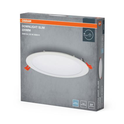 Osram - LED podhľadové svietidlo SLIM LED/22W/230V 6500K