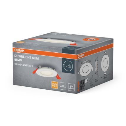 Osram - LED Podhľadové svietidlo SLIM LED/4,5W/230V 3000K