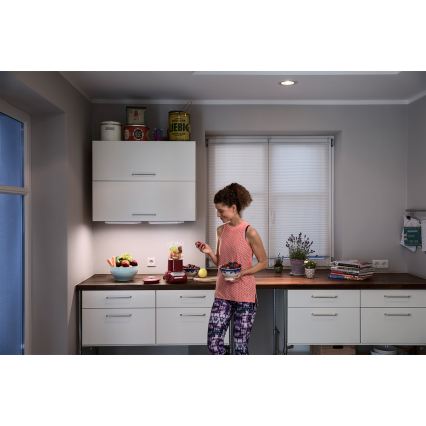 Osram - LED podlinkové svietidlo LINEAR LED/10W/230V 3000K 55,7 cm strieborné