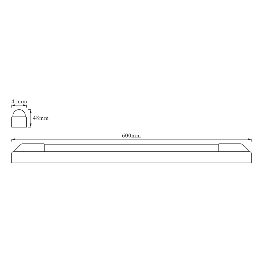 Osram - LED podlinkové svietidlo POWER BATTEN LED/12W/230V 4000K 60 cm biela