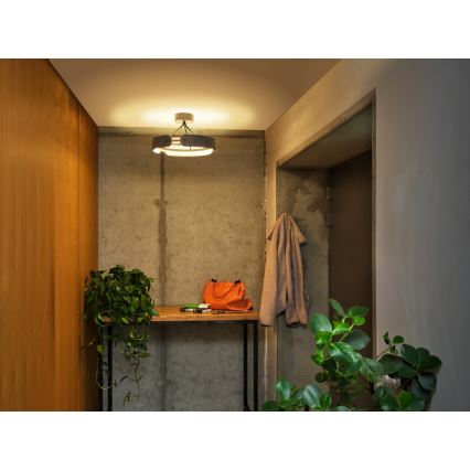 Osram - LED prisadený luster DECOR CURVE LED/33W/230V, priemer 43 cm, sivý