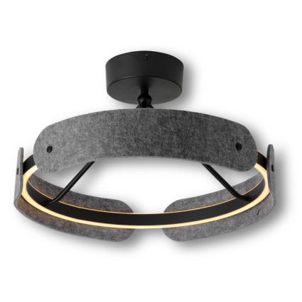 Osram - LED prisadený luster DECOR CURVE LED/33W/230V, priemer 43 cm, sivý