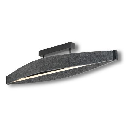 Osram - LED Prisadený luster DECOR FLAT LED/23W/230V sivý