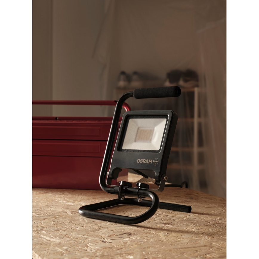 Osram - LED reflektor s držiakom S-STAND LED/30W/230V 4000K IP65 antracit