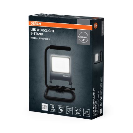Osram - LED reflektor s držiakom S-STAND LED/50W/230V 4000K IP65 antracit