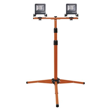 Osram - LED Reflektor s držiakom TRIPOD 2xLED/20W/230V 4000K IP65 oranžová/antracit