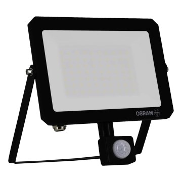 Osram - LED reflektor s pohybovým a súmrakovým senzorom FLOODLIGHT LED/50W/230V 6500K IP65 čierny
