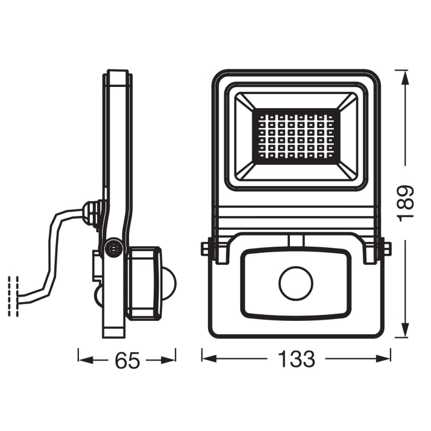 Osram - LED reflektor s pohybovým senzorom ENDURA LED/30W/230V 3000K IP44
