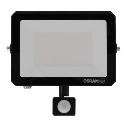 Osram - LED reflektor s pohybovým a súmrakovým senzorom FLOODLIGHT LED/50W/230V 6500K IP65 čierny