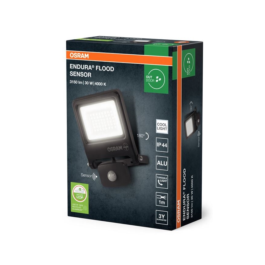 Osram - LED reflektor so senzorom ENDURA LED/30W/230V IP44
