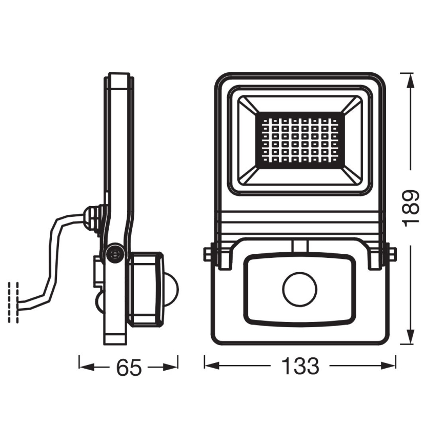 Osram - LED reflektor so senzorom ENDURA LED/30W/230V IP44