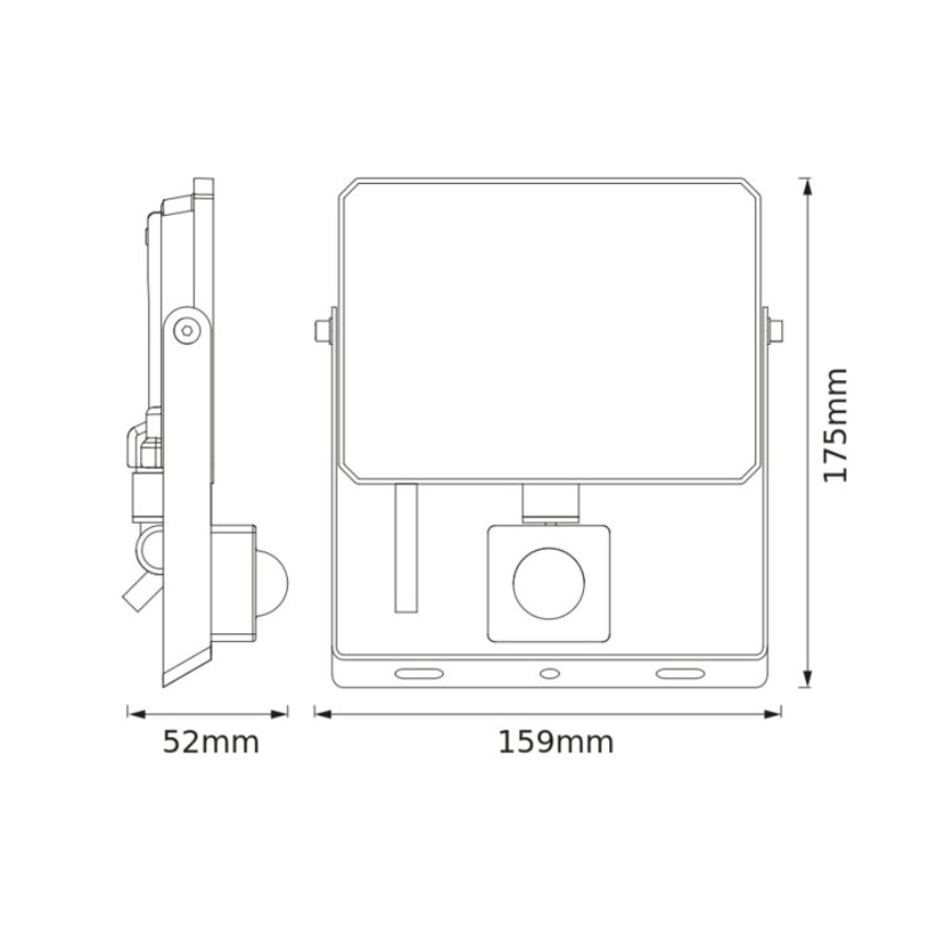 Osram - LED reflektor so senzorom FLOODLIGHT LED/30W/230V 6500K IP65