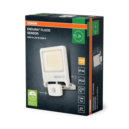 Osram - LED reflektor so snímačom ENDURA LED/50W/230V 3000K IP44