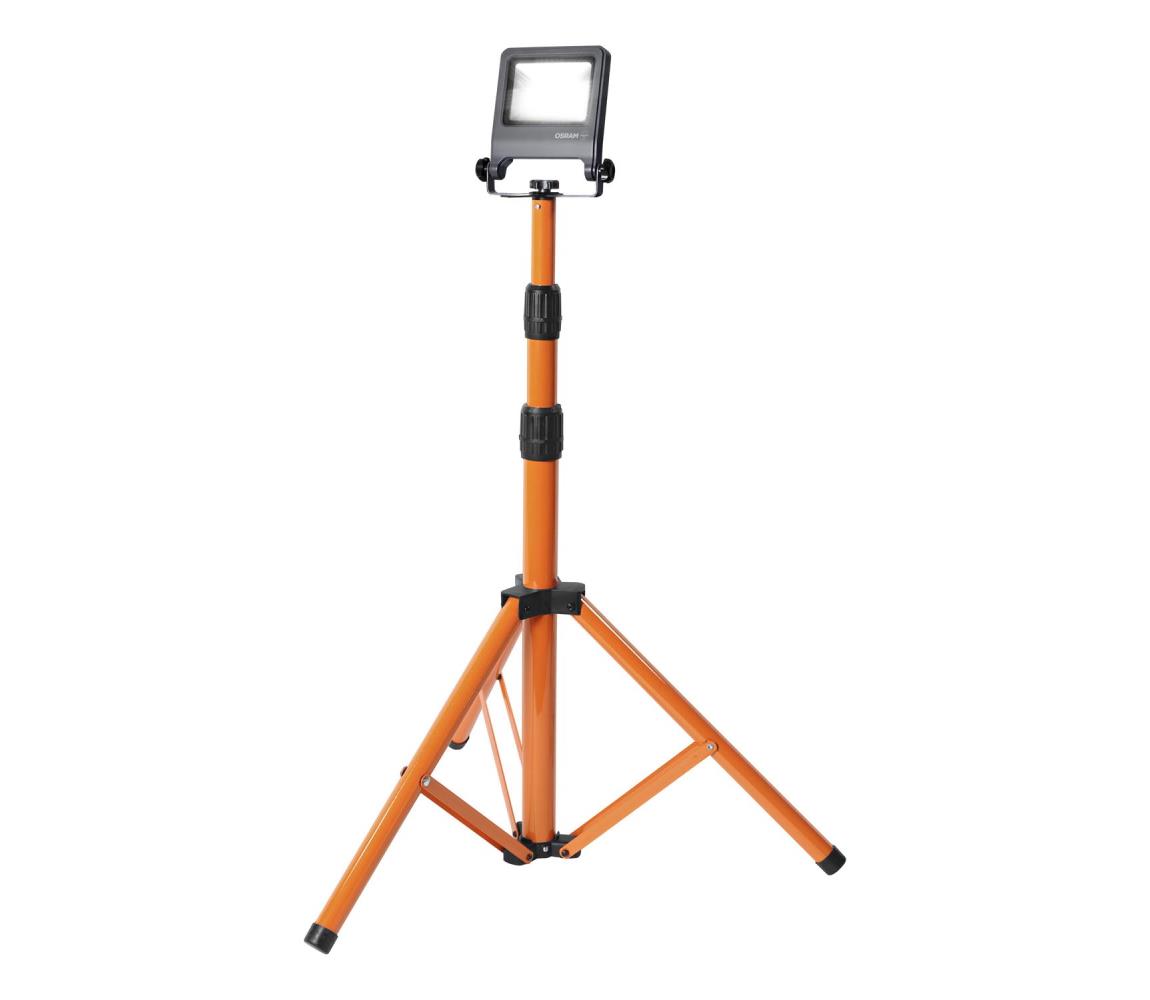 Osram - LED reflektor so statívom TRIPOD LED/20W/230V 4000K IP65 oranžový 4099854572159