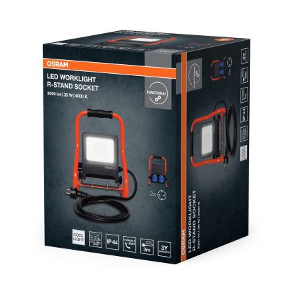Osram - LED reflektor so stojanom R-STAND LED/30W/230V 4000K P44 oranžová