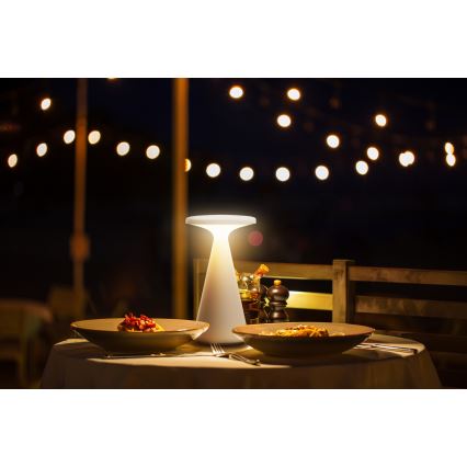 Osram - RGB LED vonkajšia stolová lampa SMART+ TWIST, stmievateľná, dotyková, nabíjacia, 1,35 W / 3,7 V / 1800 mAh, IP44