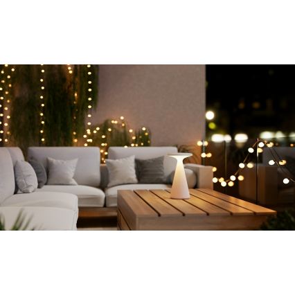 Osram - RGB LED vonkajšia stolová lampa SMART+ TWIST, stmievateľná, dotyková, nabíjacia, 1,35 W / 3,7 V / 1800 mAh, IP44