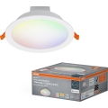 Osram - LED RGB stlmiteľné zapustené svietidlo SMART+ DOWNLIGHT LED/12W/230V 3000-6500K Wi-Fi