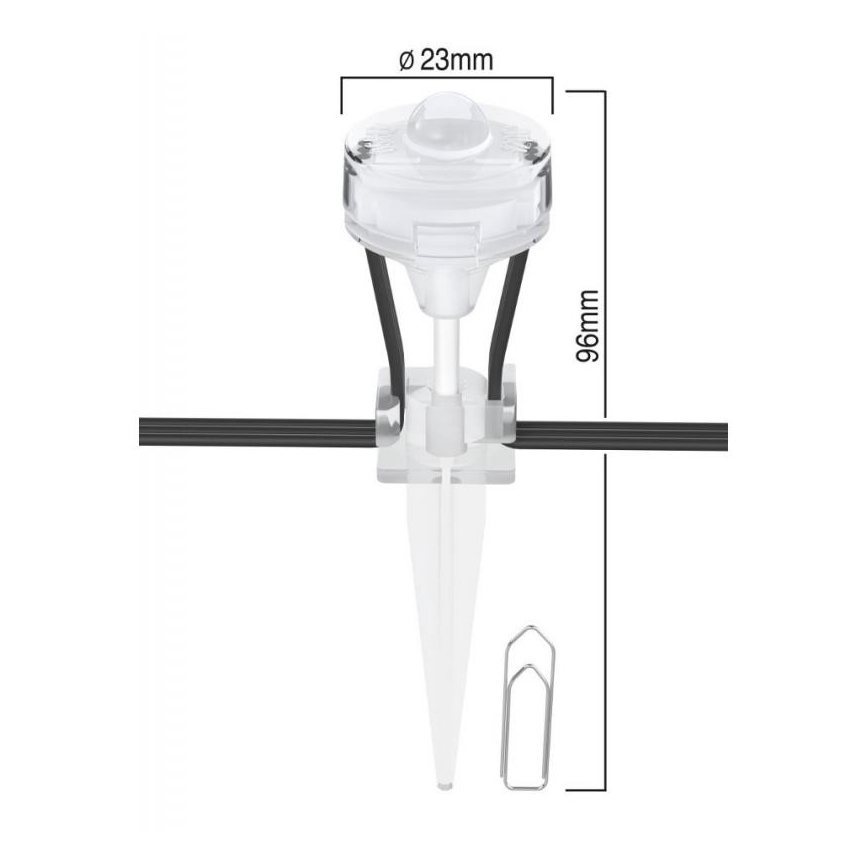 Osram - LED RGB Stmievateľná vonkajšia dekorácia LIGHTIFY 3xLED/1,5W/230V IP66