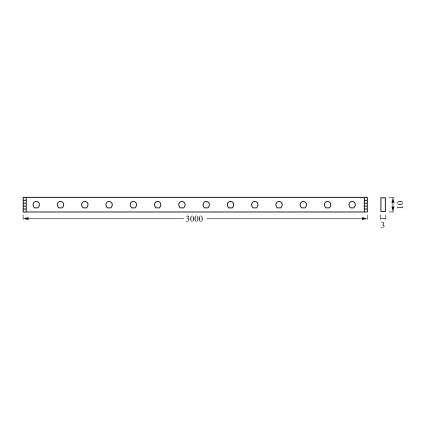 Osram - LED RGB Stmievateľný pás SMART+ MAGIC FLEX 3m LED/15,5W/230V Wi-Fi + diaľkové ovládanie