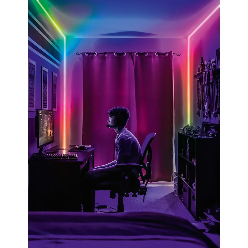 Osram - RGBW LED stmievateľný pás NEON FLEX 2m LED/4W/5V + diaľkové ovládanie
