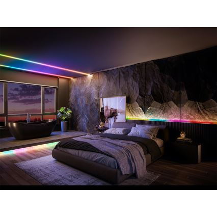 Osram - LED RGB stmievateľný pás SMART+ MAGIC 5m LED/35W/230V Wi-Fi + diaľkové ovládanie
