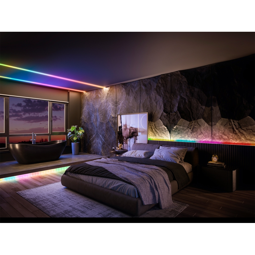 Osram - LED RGB stmievateľný pás SMART+ MAGIC 5m LED/35W/230V Wi-Fi + diaľkové ovládanie